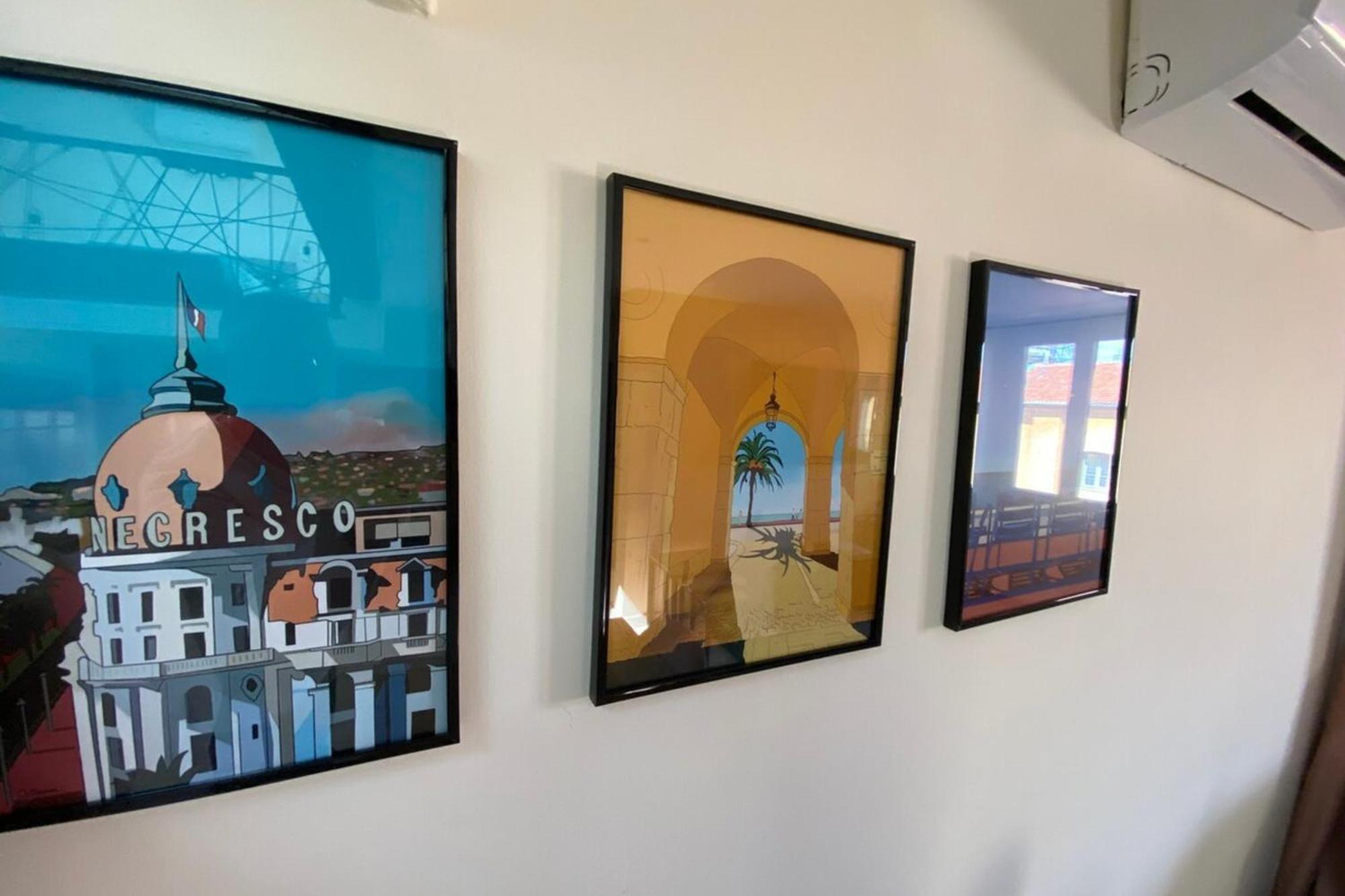 Cœur du Vieux Nice: bel appartement moderne rénové Exterior foto