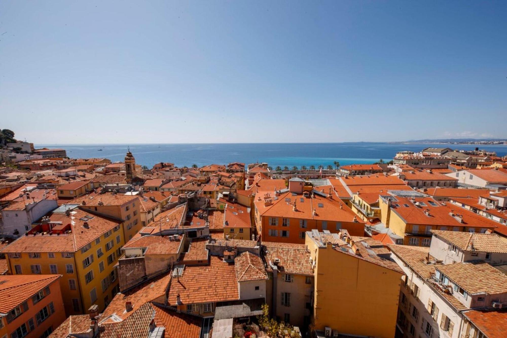 Cœur du Vieux Nice: bel appartement moderne rénové Exterior foto
